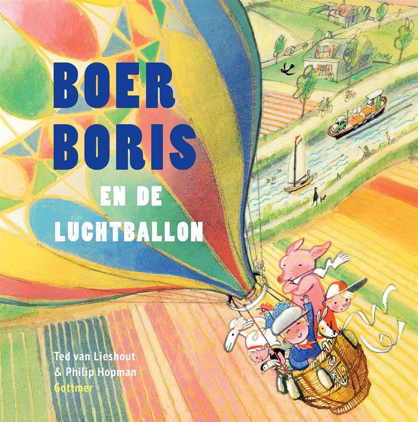 Boer Boris en de luchtballon book