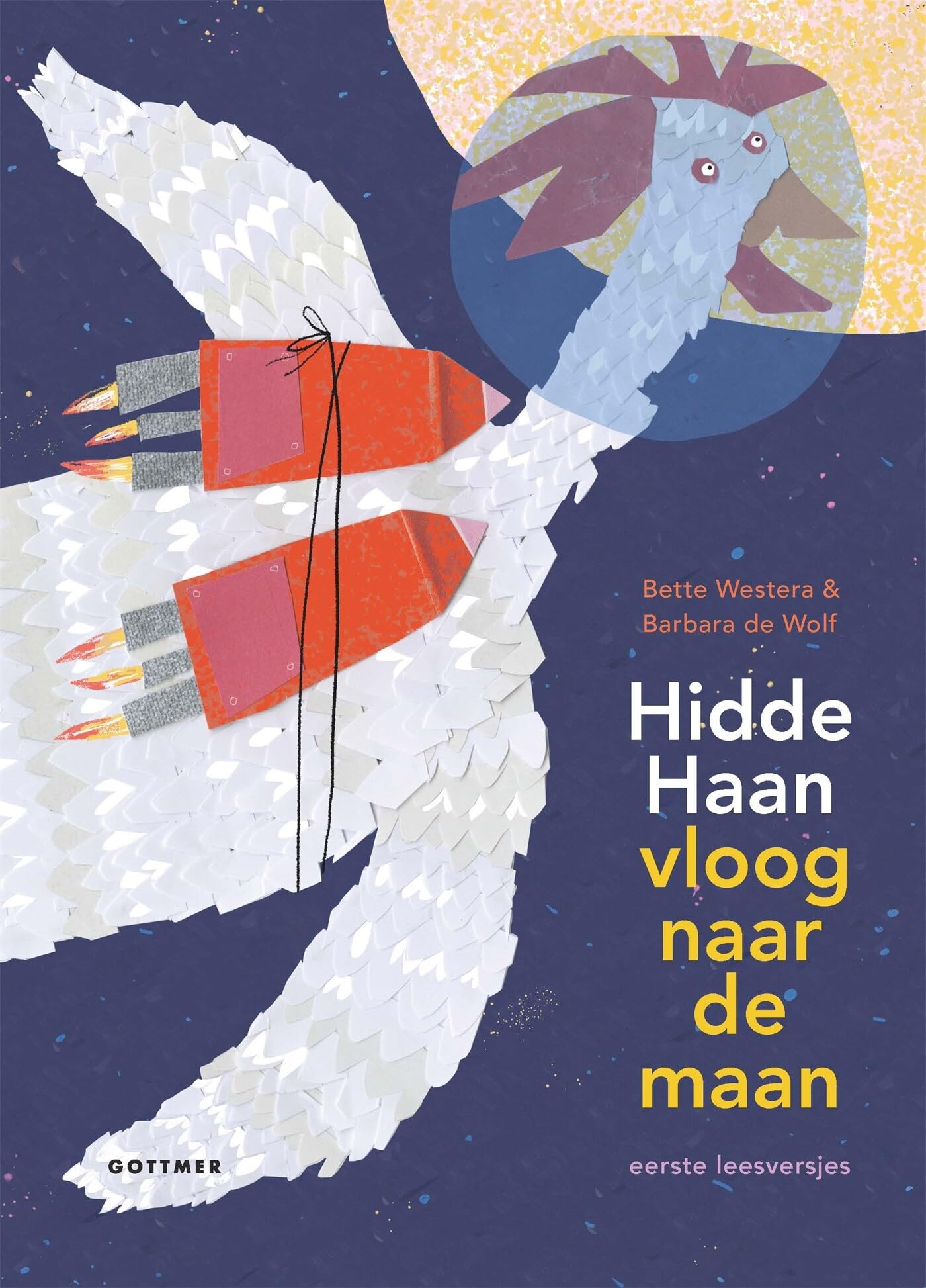 Hidde Haan vloog naar de maan: eerste leesversjes book