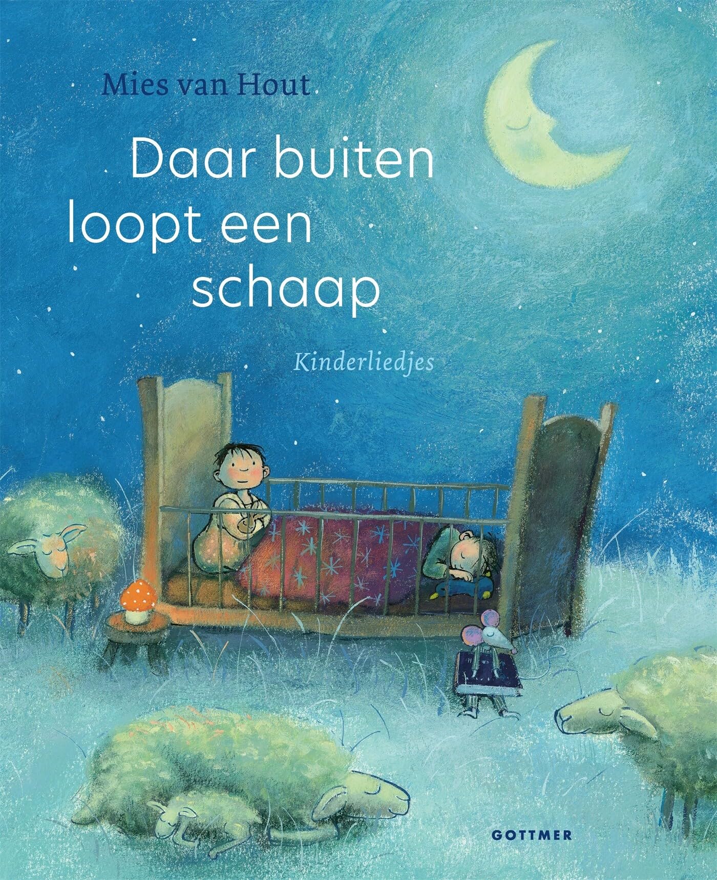 Daar buiten loopt een schaap: kinderliedjes book