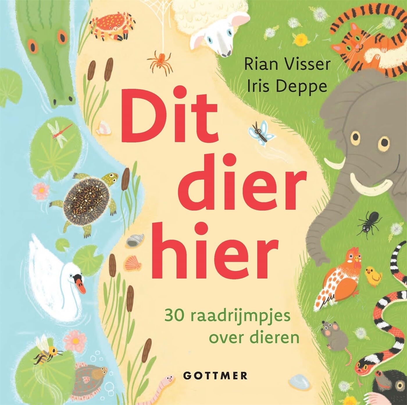 Dit dier hier: 30 raadrijmpjes over dieren book