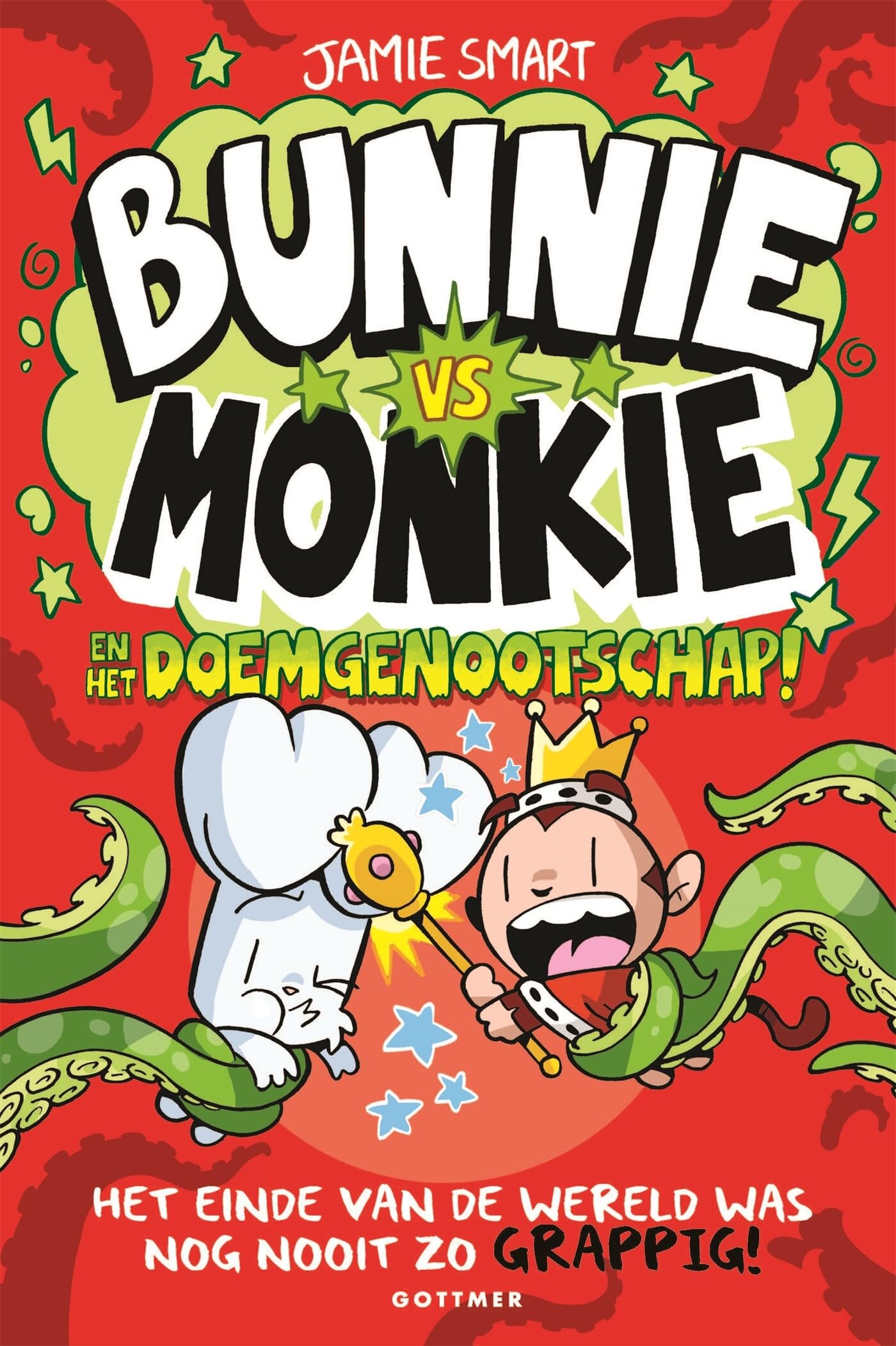 Bunnie vs Monkie en het doemgenootschap! (Bunnie vs Monkie, 3) Novels & Short Stories
