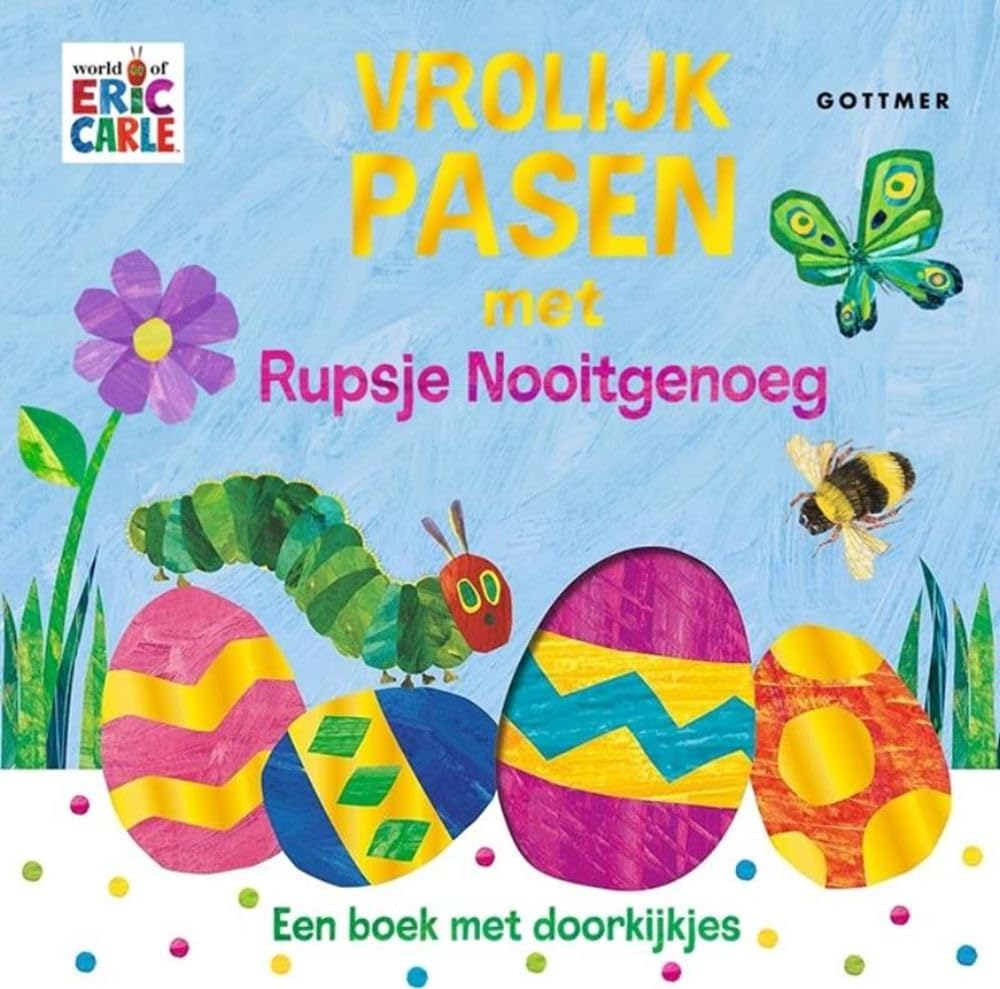 Vrolijk Pasen met Rupsje Nooitgenoeg book