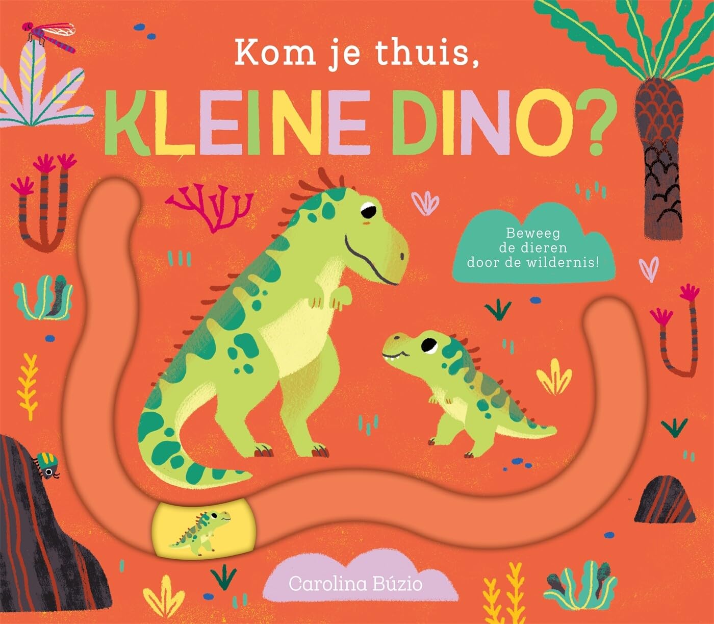 Kom je thuis, kleine dino? book