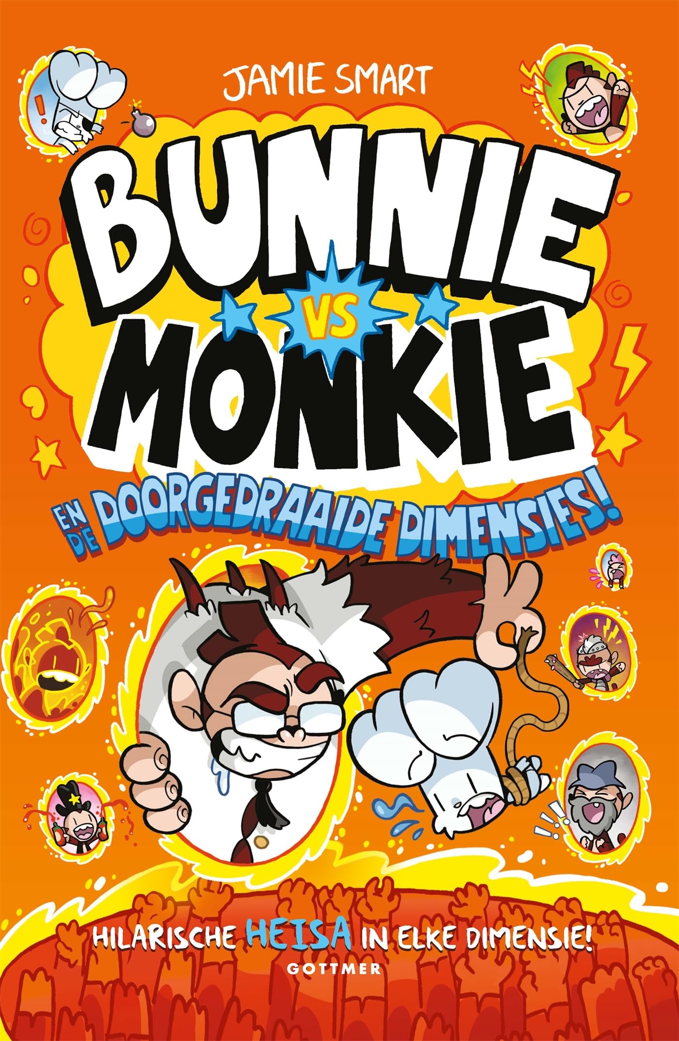 Bunnie vs Monkie en de doorgedraaide dimensies! book