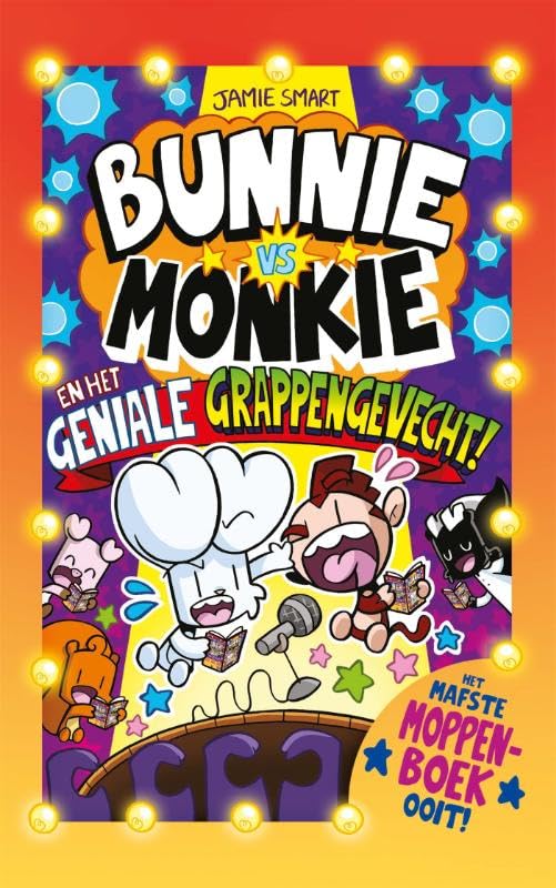 Bunnie vs Monkie en het geniale grappengevecht book