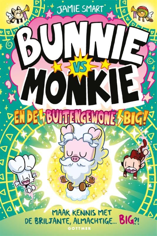 Bunnie vs Monkie en de buitengewone Big book