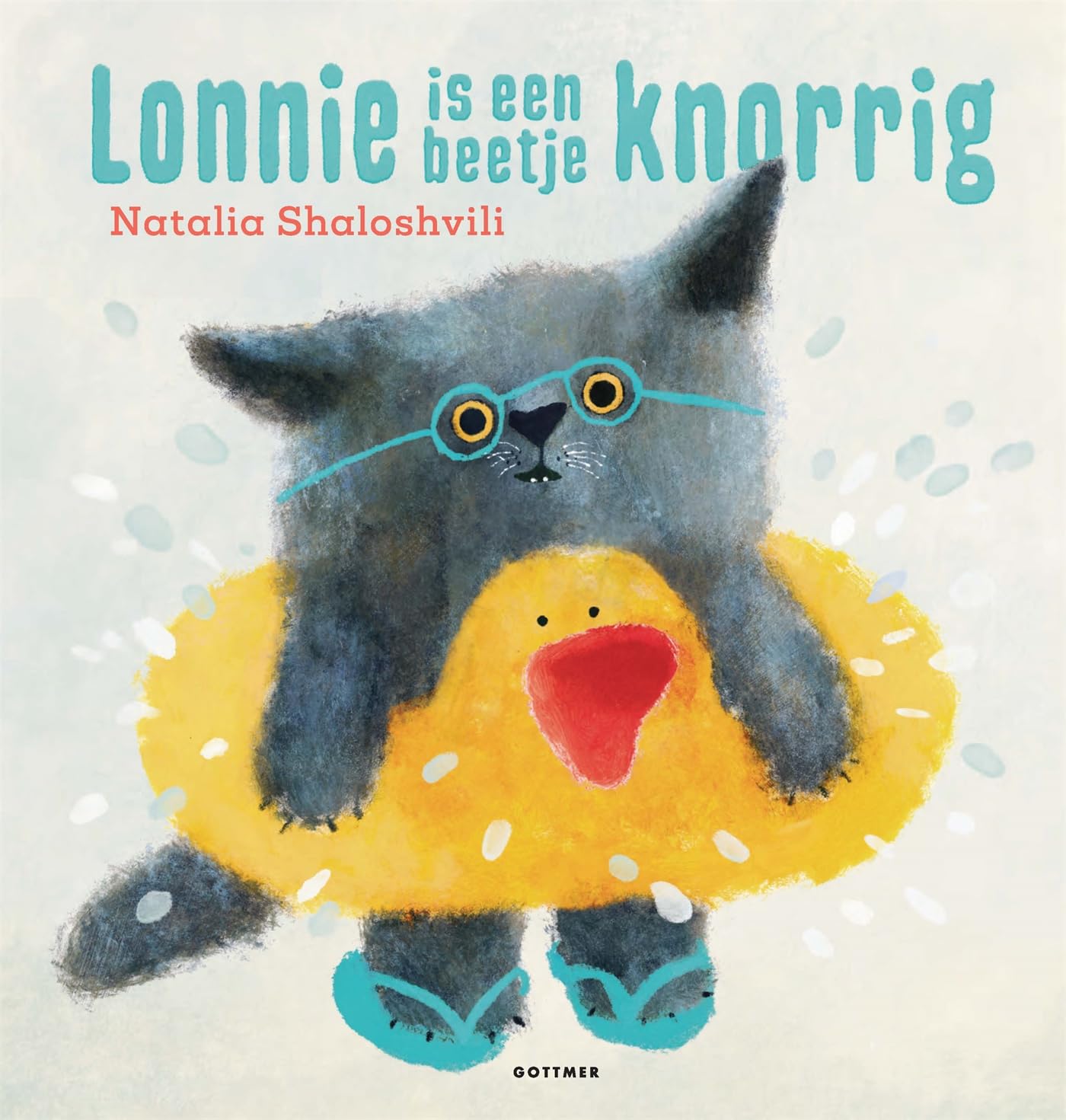 Lonnie is een beetje knorrig book