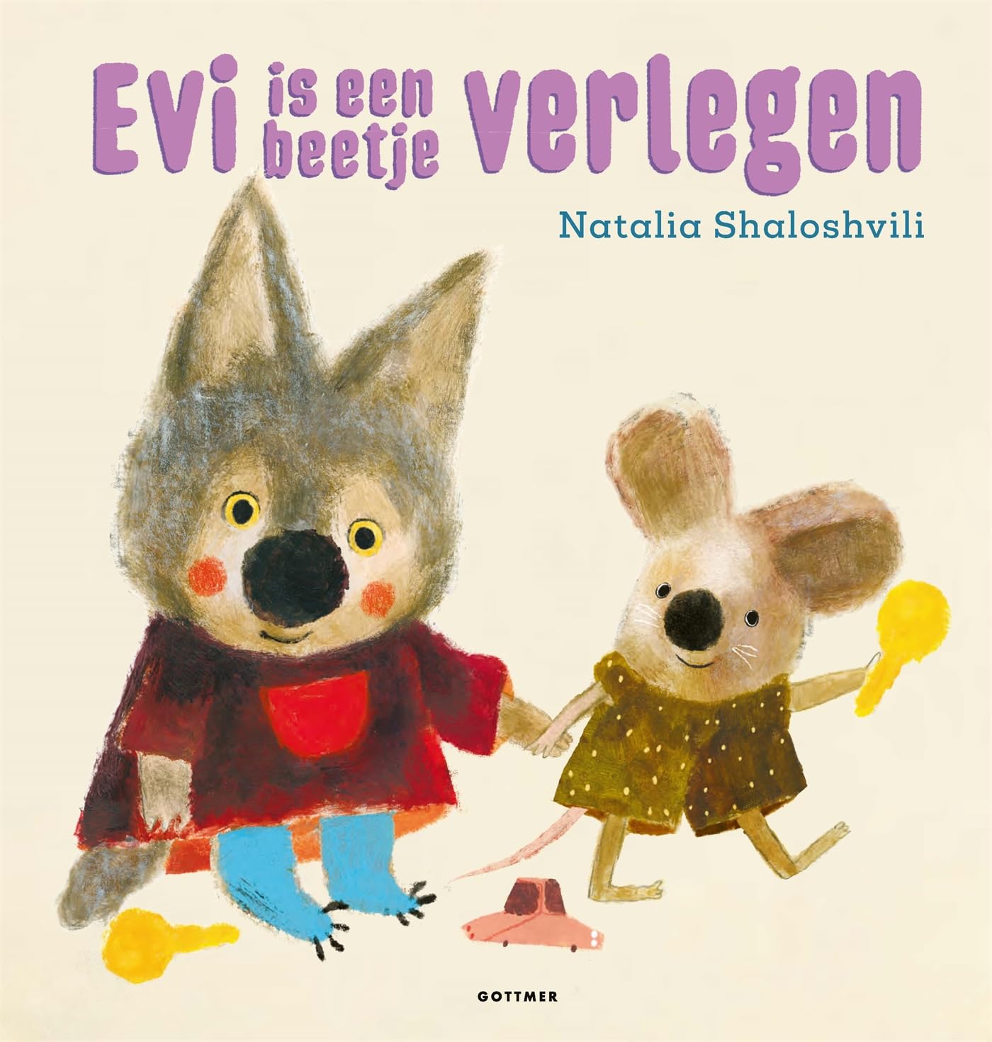 Evi is een beetje verlegen book