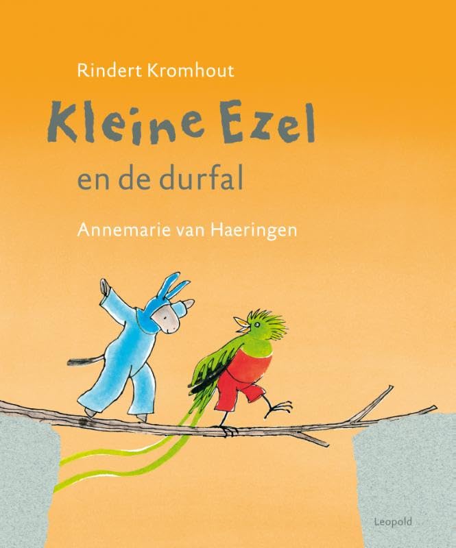 Kleine Ezel en de durfal Children's books