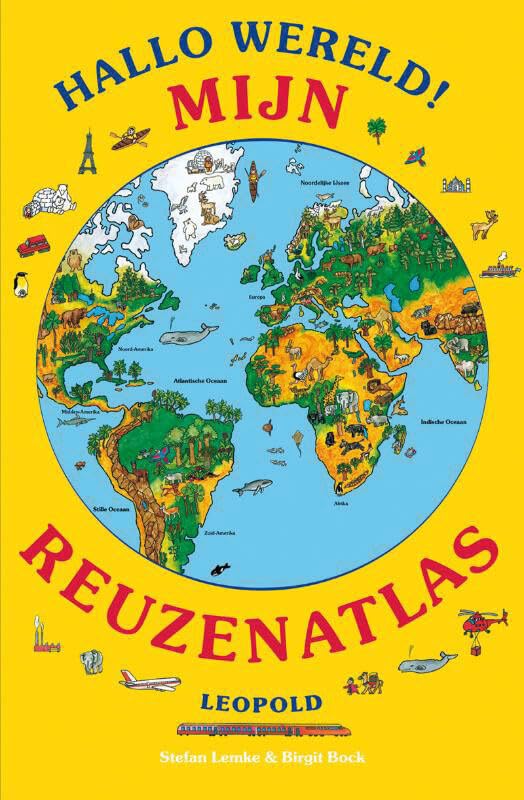 Hallo wereld!: mijn reuzenatlas book