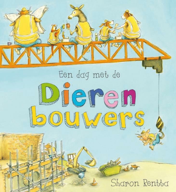 Een dag met de dierenbouwers Children's books
