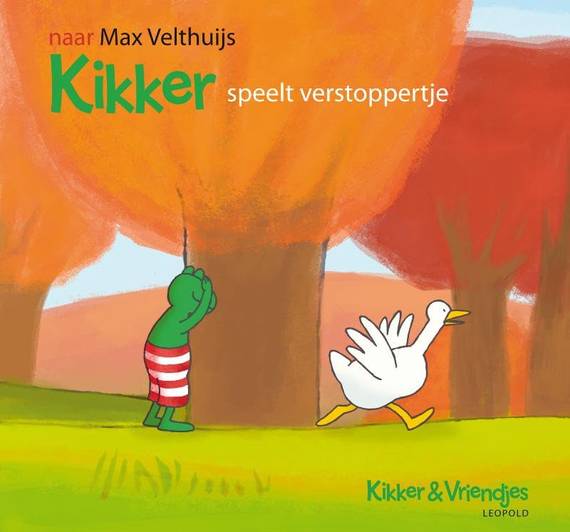 Kikker speelt verstoppertje / druk Heruitgave book