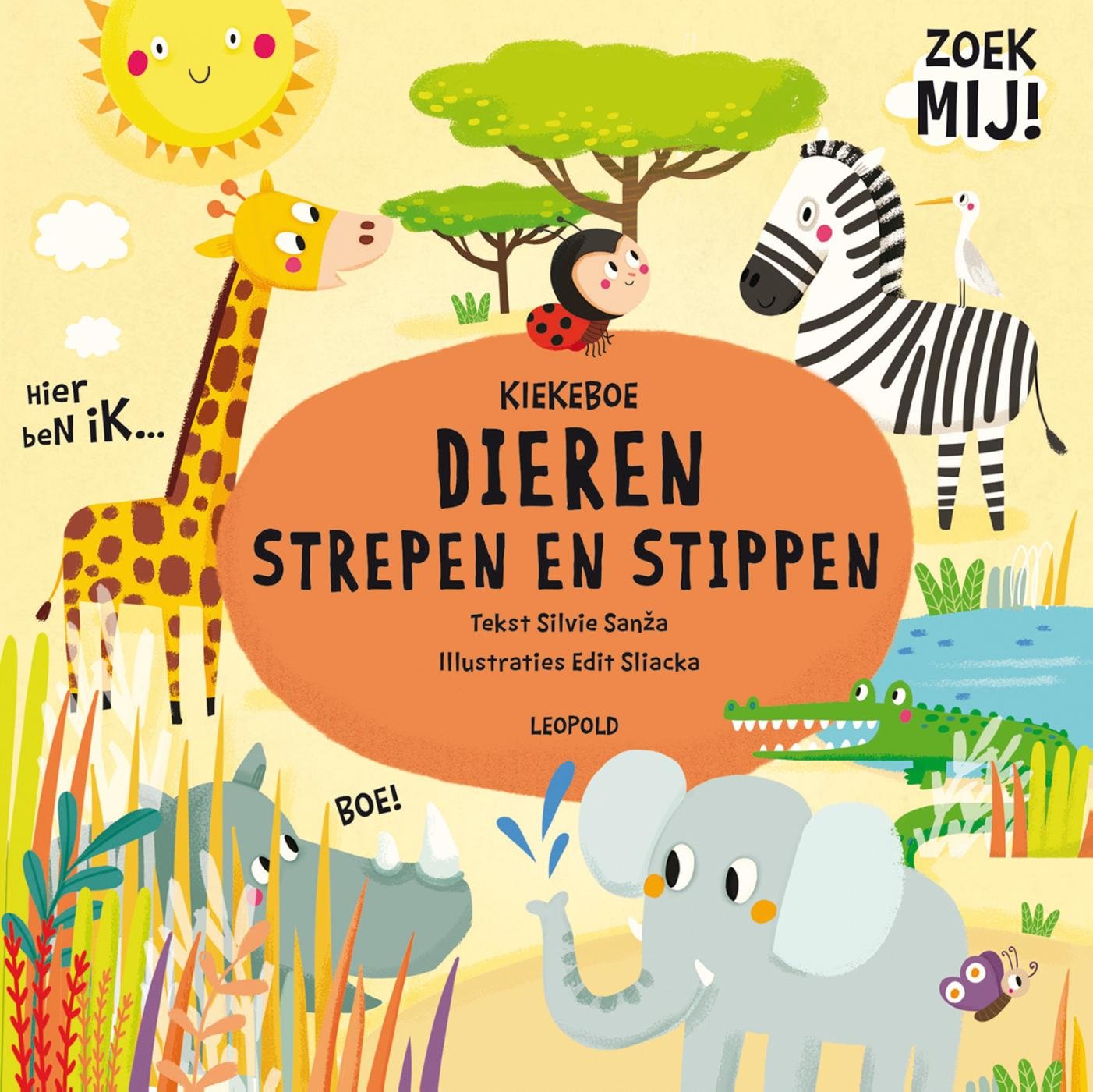 Dieren strepen en stippen (Kiekeboe) Non-fiction