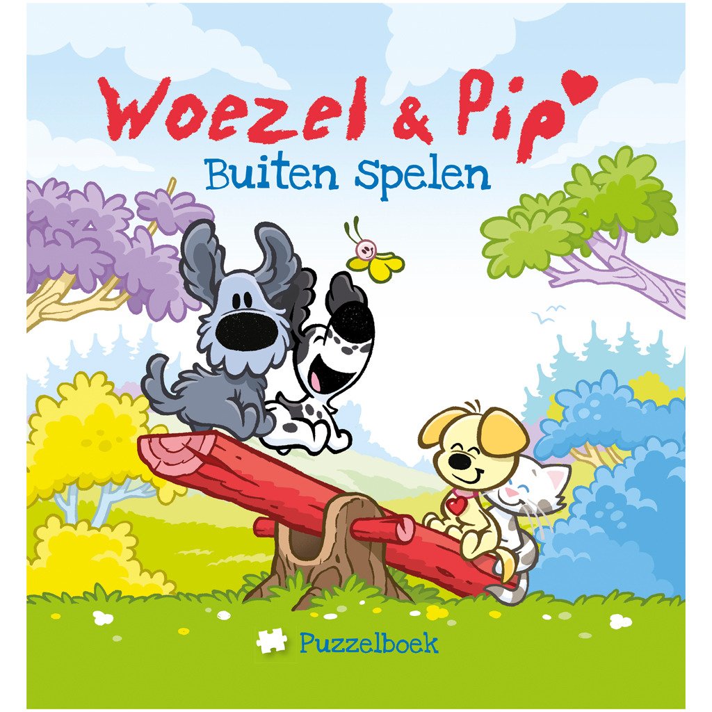 Woezel & Pip - Buiten spelen: Puzzelboek book