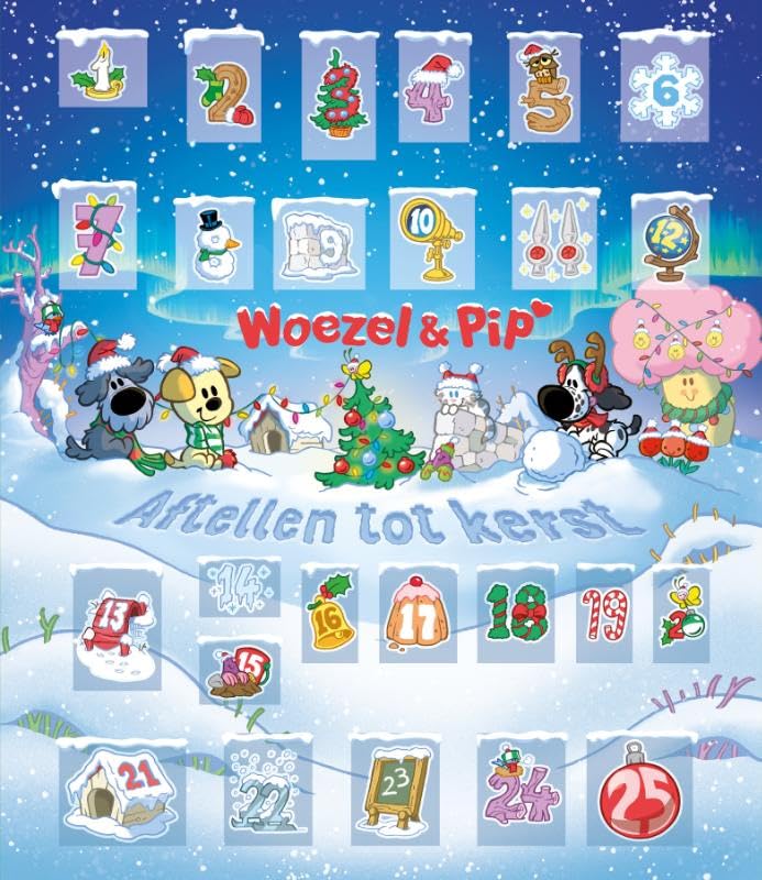 Aftellen tot kerst book