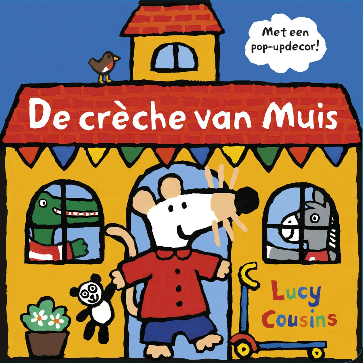 De crèche van Muis: met een pop-updecor! book