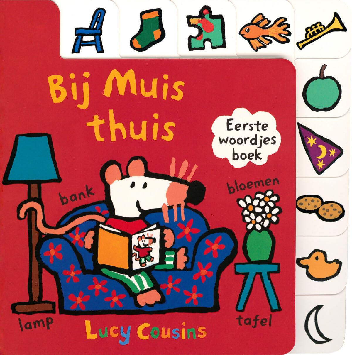 Bij Muis thuis: eerste woordjesboek book