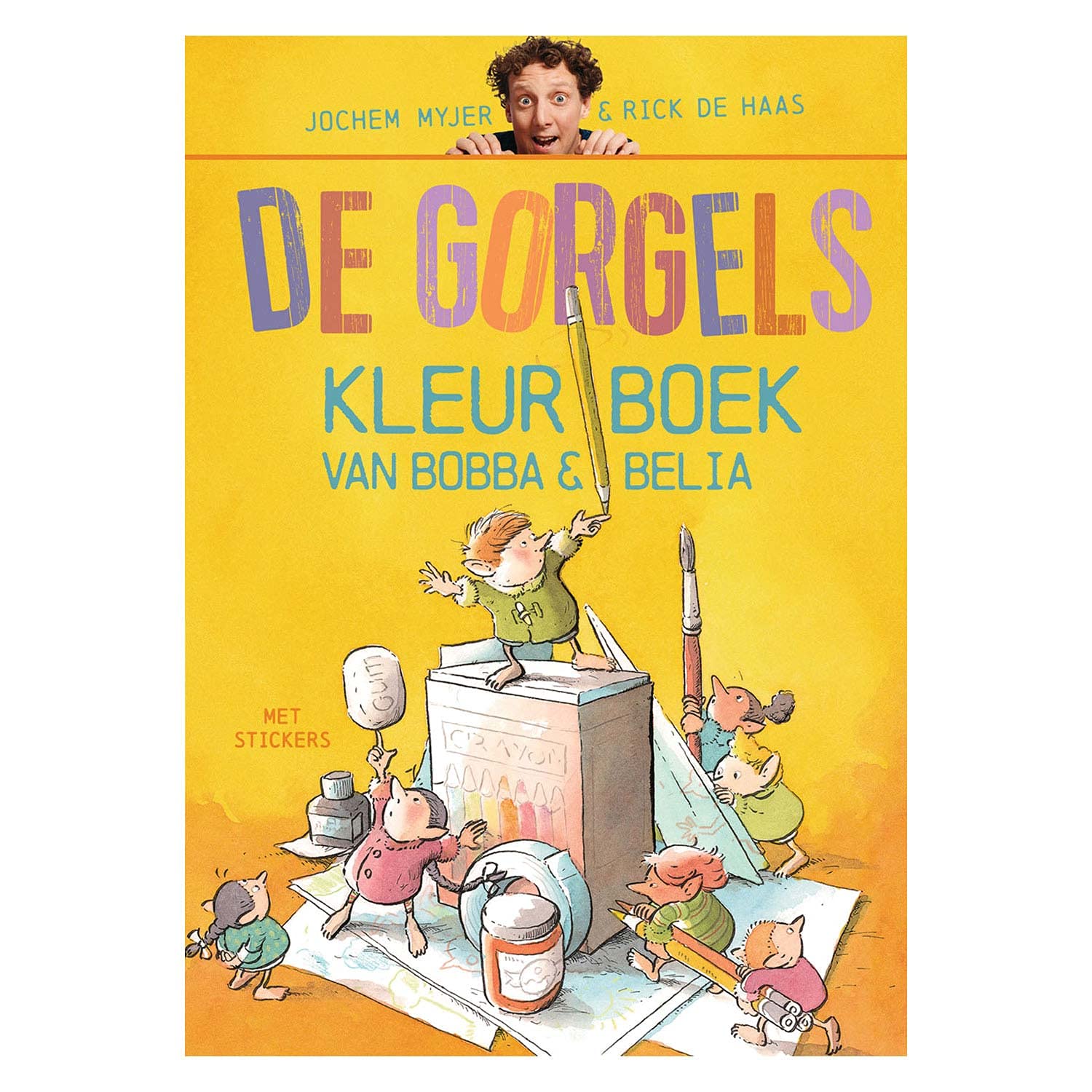 De Gorgels Kleurboek van Bobba & Belia: Met stickers Non-fiction