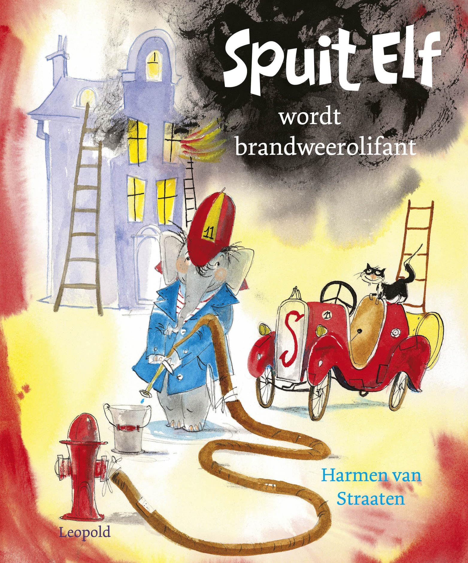Spuit Elf wordt brandweerolifant book