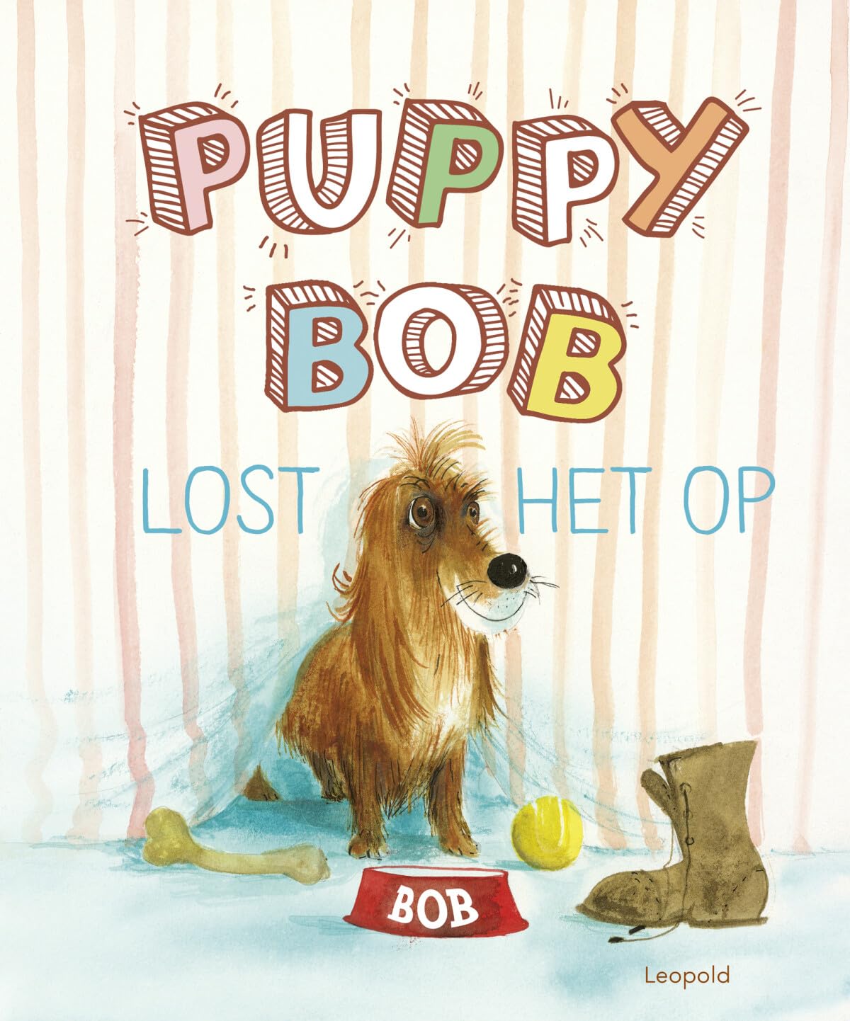 Puppy Bob lost het op book