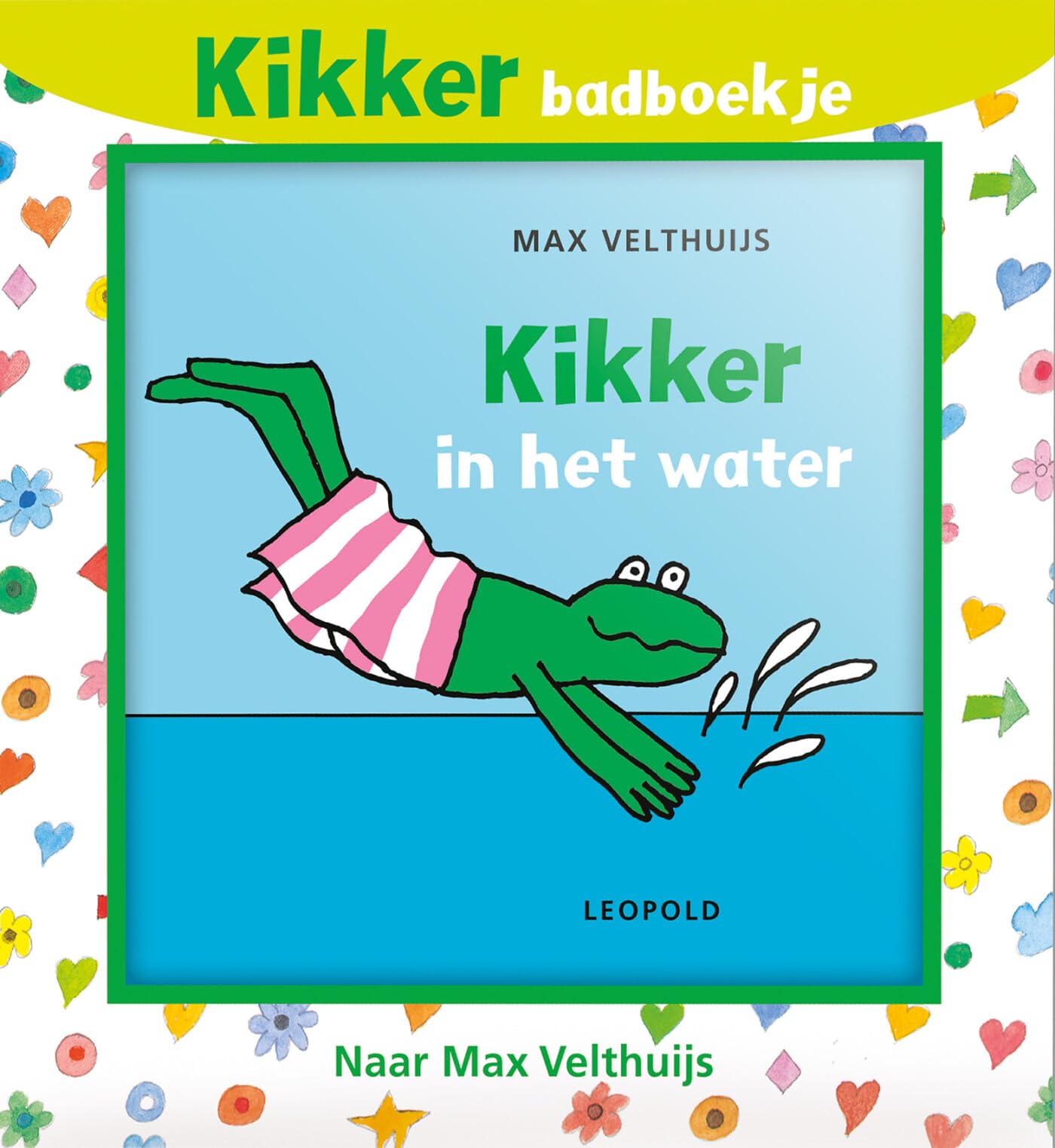 Kikker in het water: Kikker badboekje book