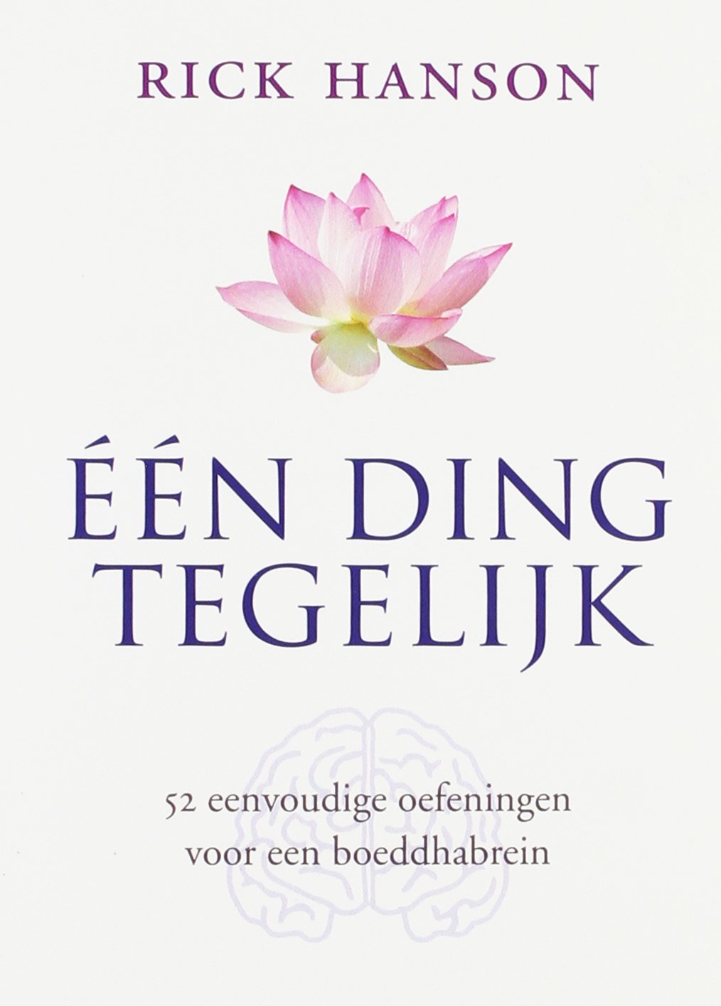 Een ding tegelijk: 52 eenvoudige oefeningen voor een boeddhabrein Social Sciences