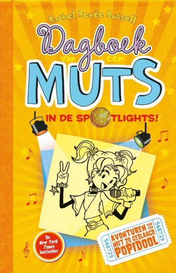 In de spotlights!: avonturen van een niet zo geslaagd popidool (Dagboek van een muts, 3) Manga