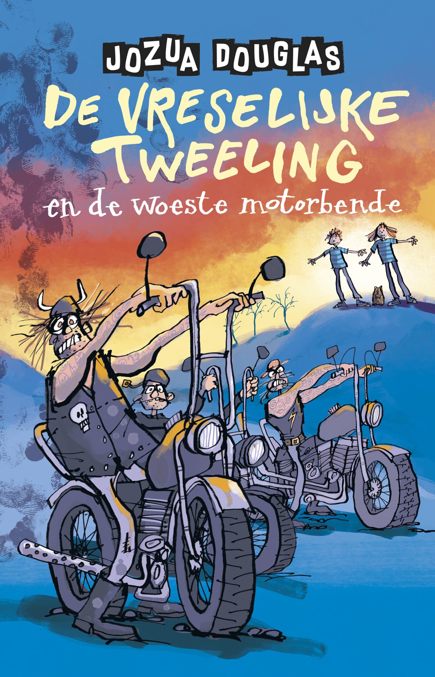 De vreselijke tweeling en de woeste motorbende book