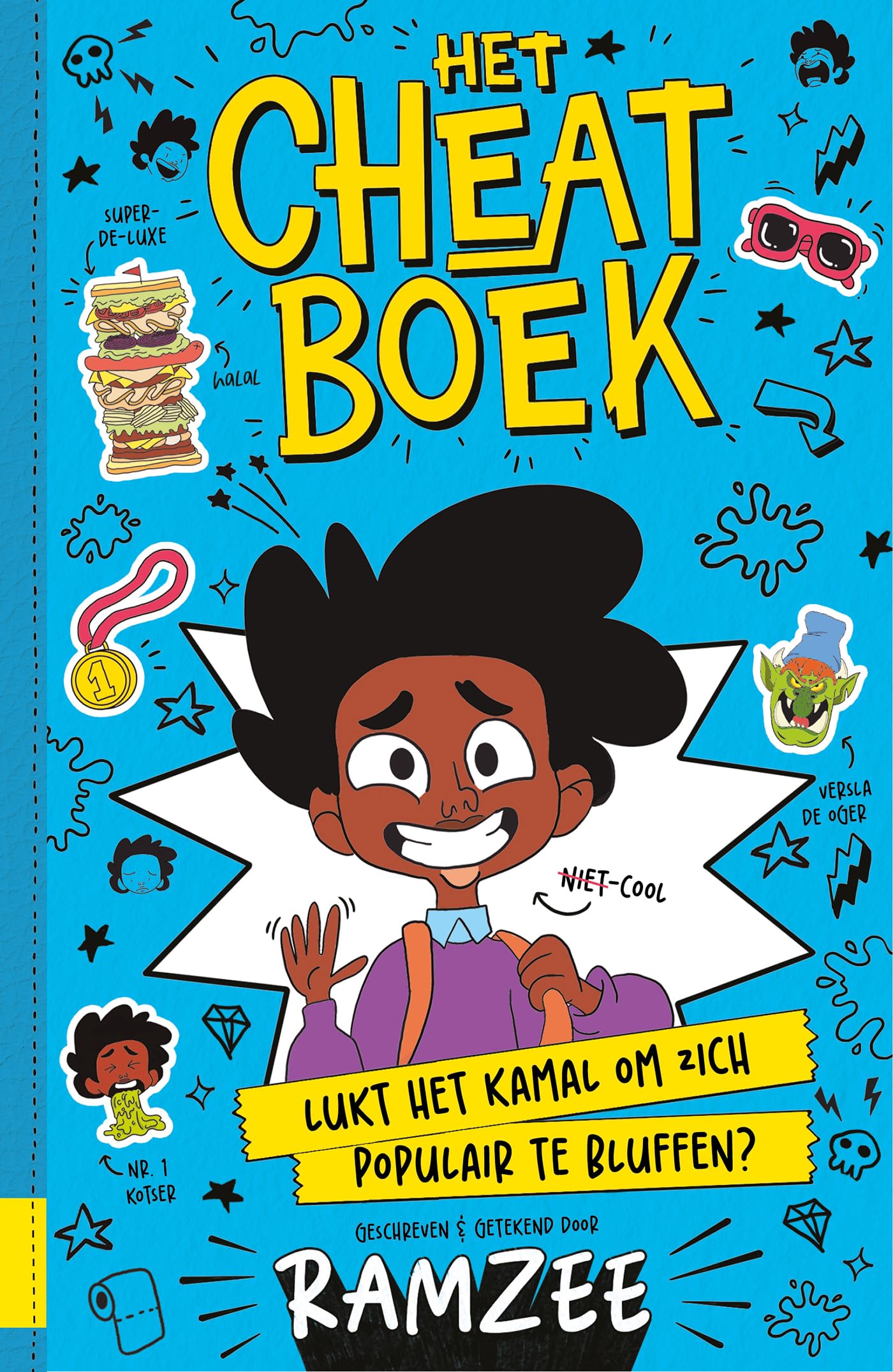 Het cheatboek: lukt het Kamal zich populair te bluffen? book