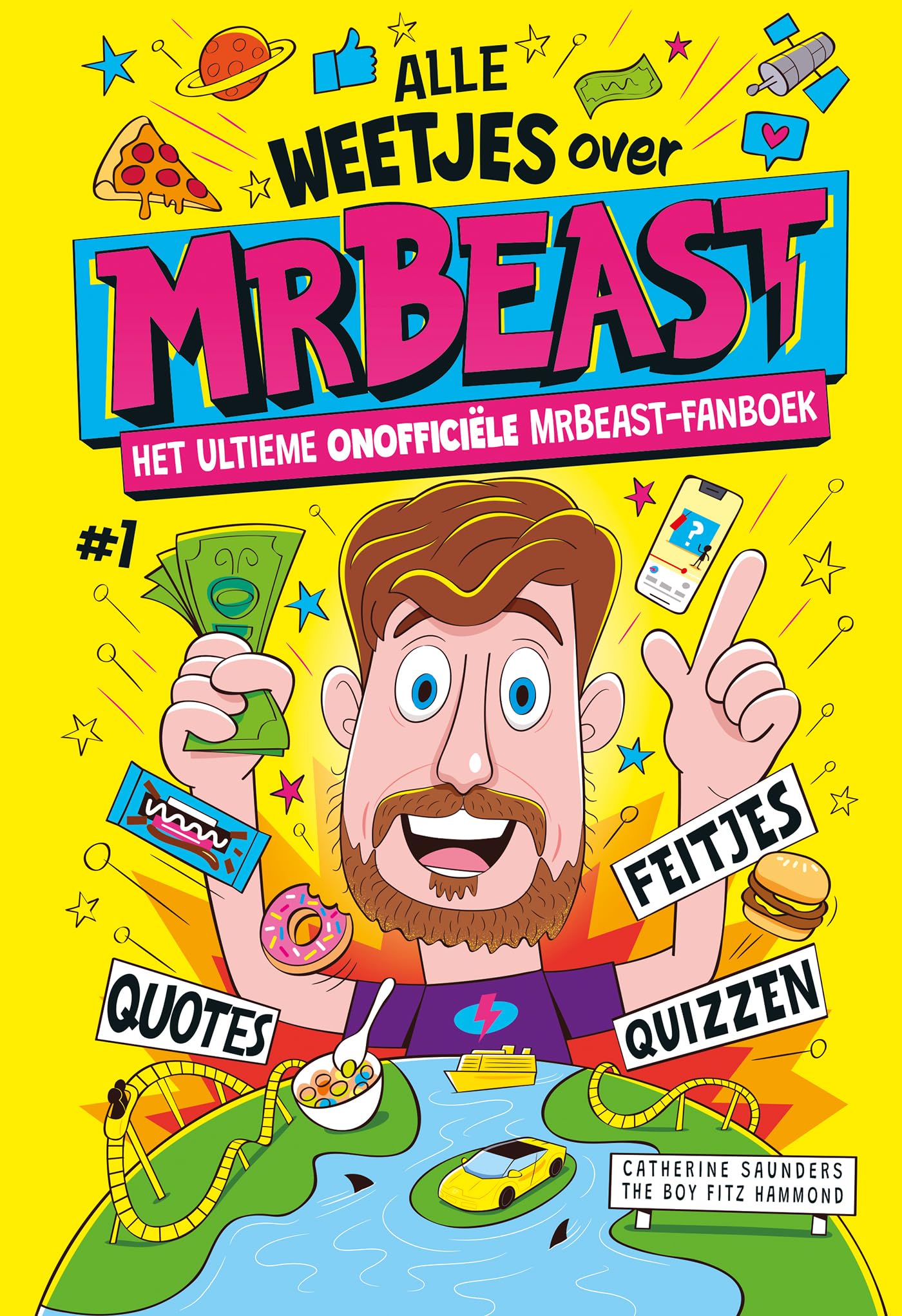 Alle weetjes over MrBeast: Het ultieme onofficiële MrBeast fanboek book