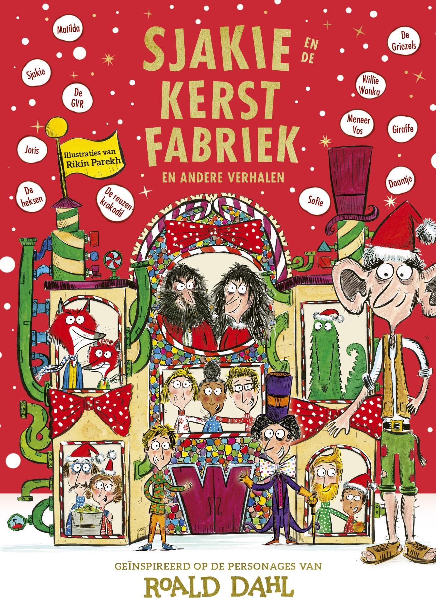 Sjakie en de kerstfabriek en andere verhalen book