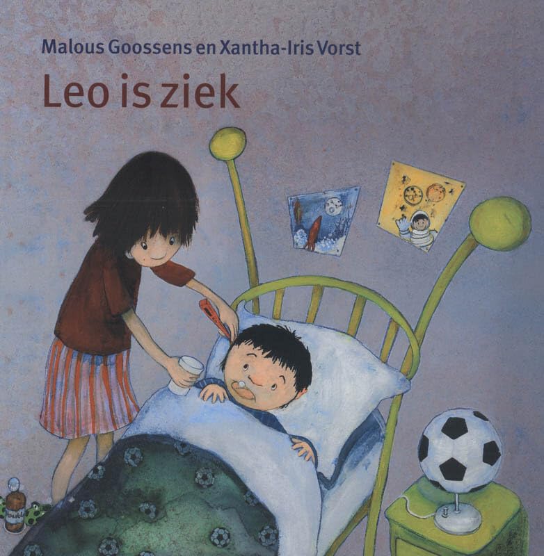 Leo is ziek: prentenboek h book