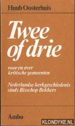Twee of drie: Voor en over kritische gemeenten : Nederlandse kerkgeschiedenis sinds bisschop Bekkers (Amboboeken) book
