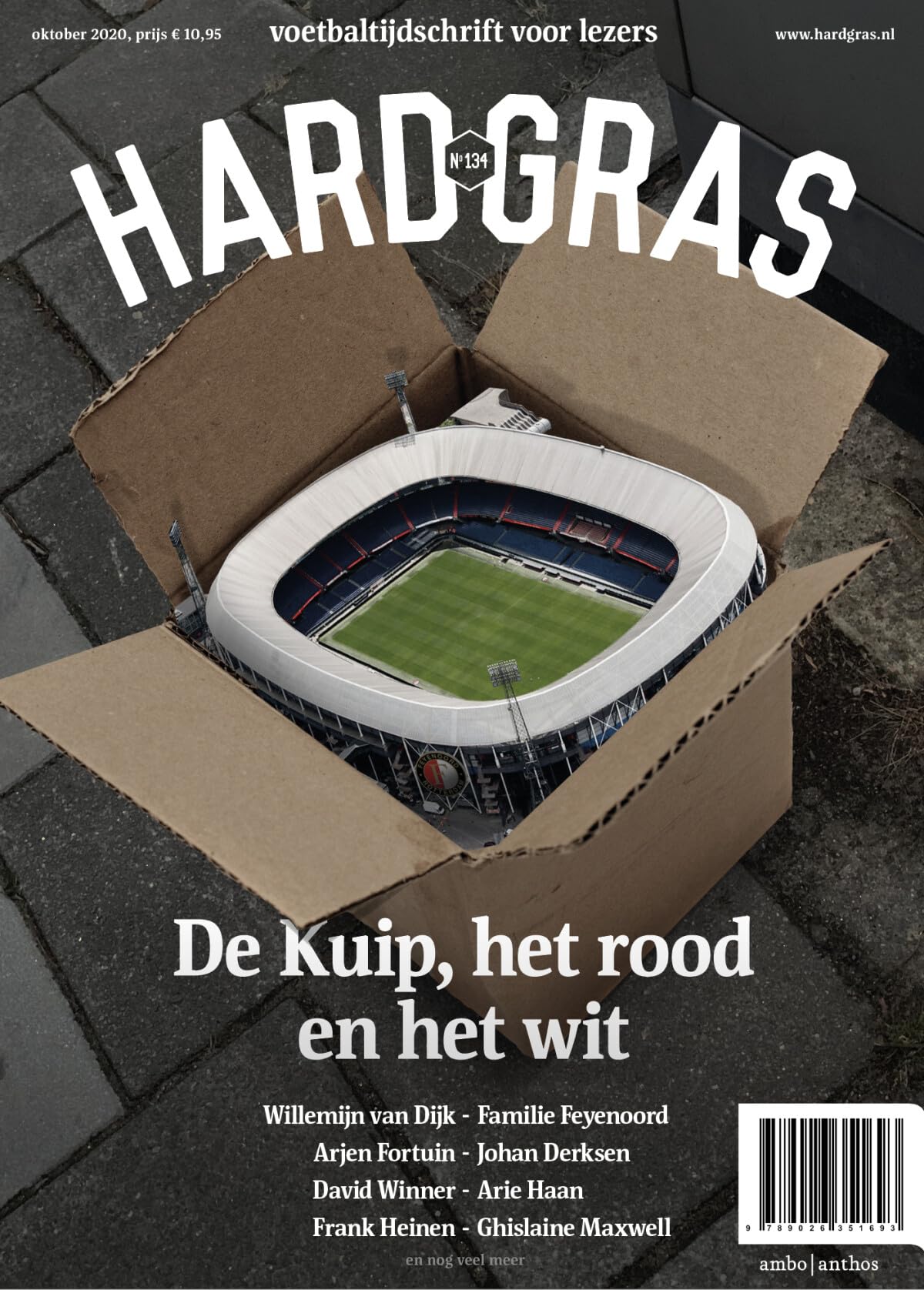 Hard gras 134 - oktober 2020: De Kuip, het rood en het wit book