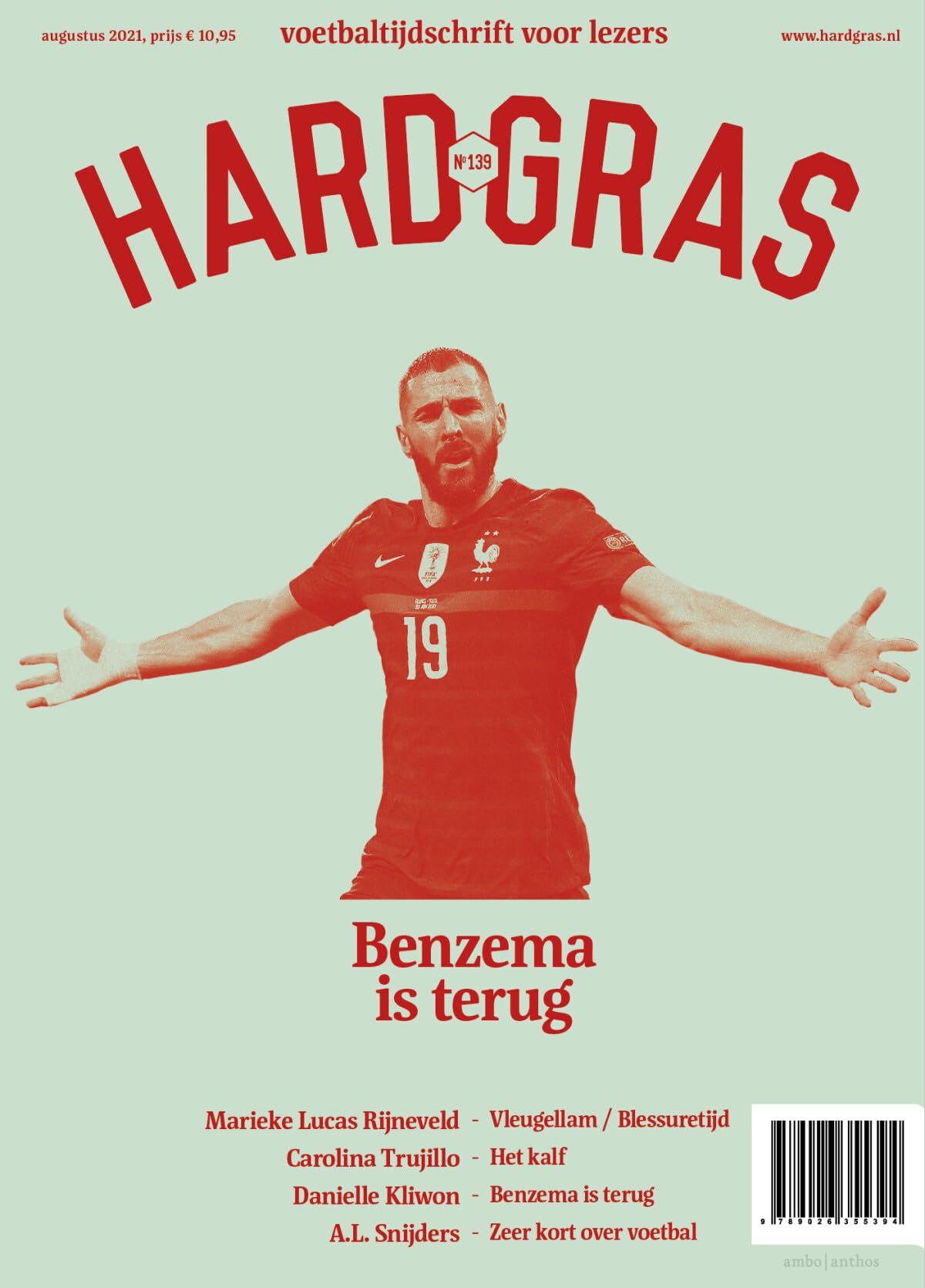 Hard gras 139 - augustus 2021: Benzema is terug book
