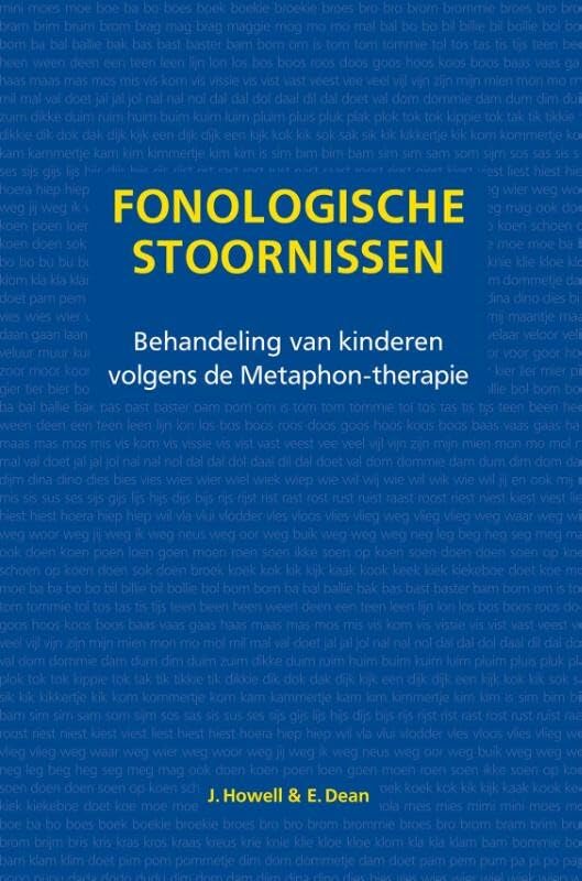 Fonologische stoornissen: behandeling van kinderen volgens de Metaphon-therapie Professional & Reference Books