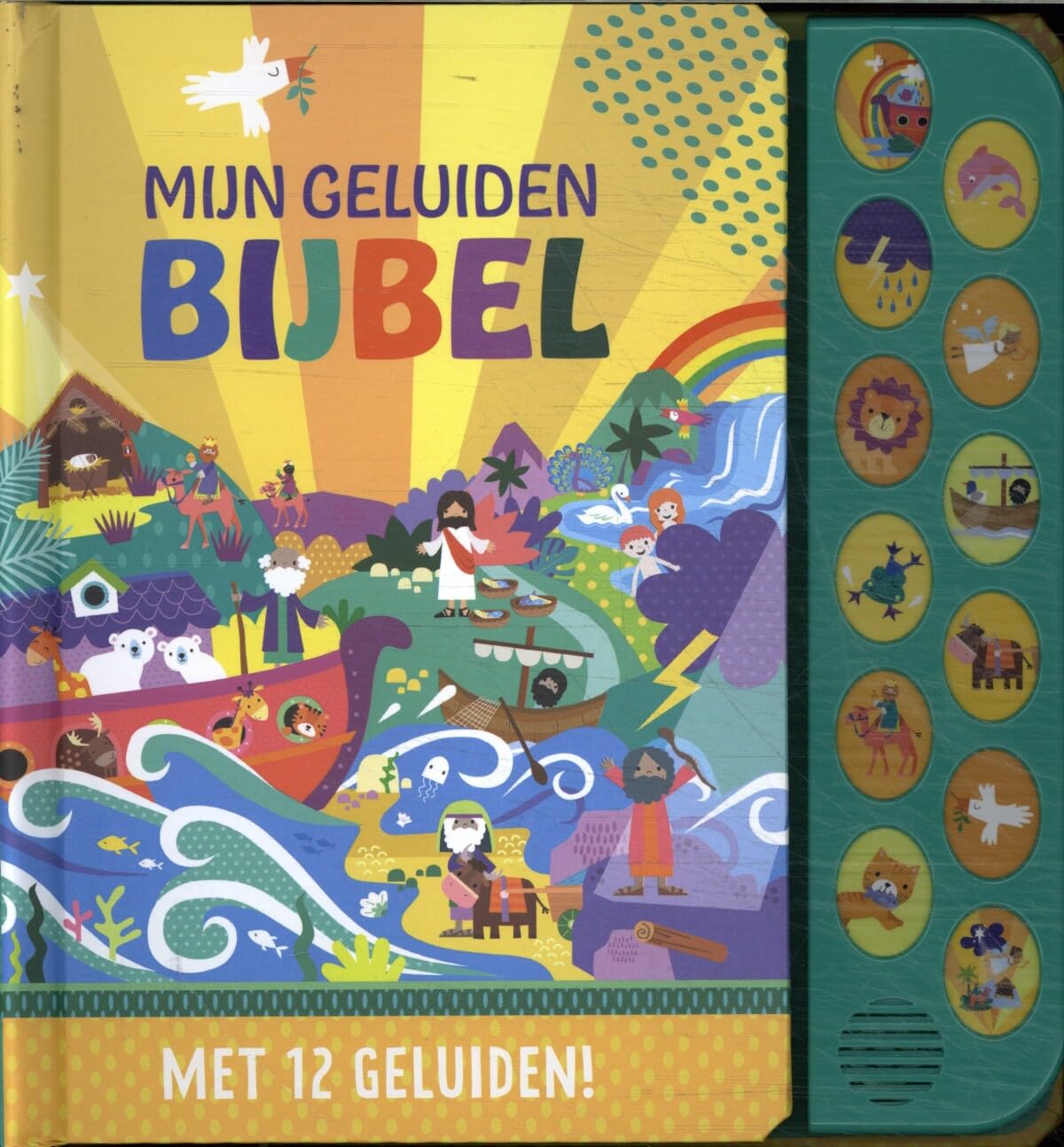 Mijn geluidenbijbel: Met 12 geluiden! book