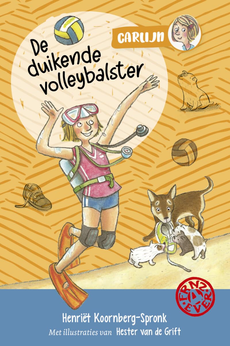 De duikende volleybalster book