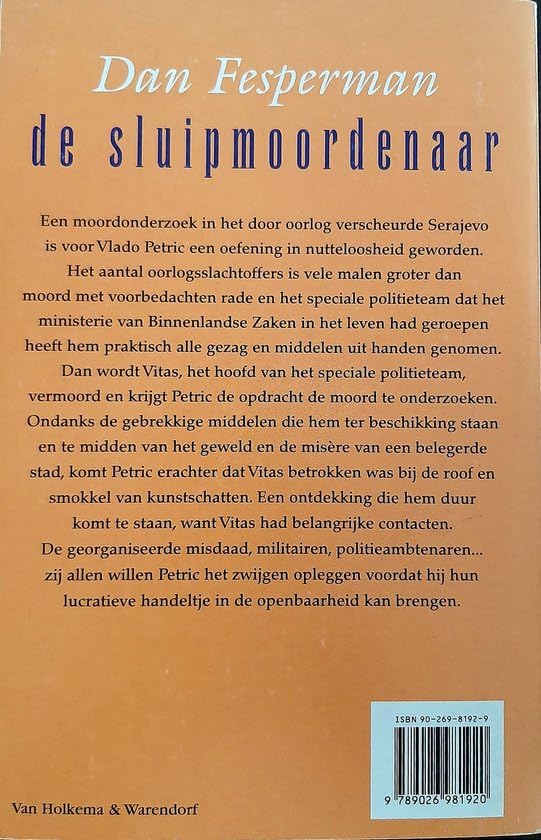 SLUIPMOORDENAAR book