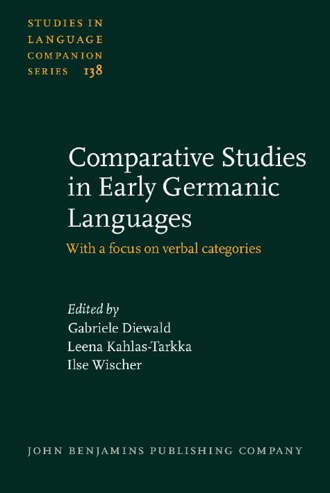 Product Image: Comparative Studies in Early Germanic Languages