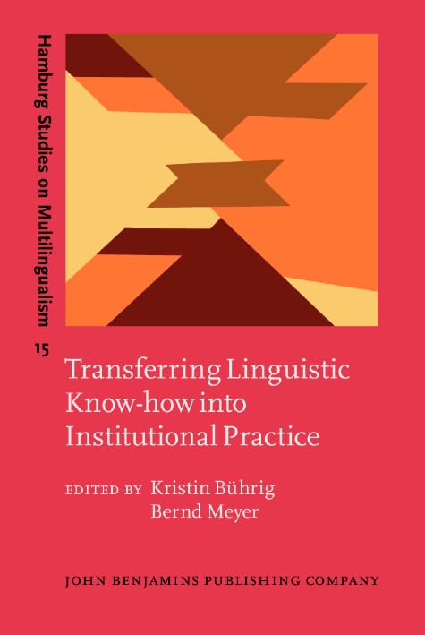 Product Image: Transferring Linguistic Know-how into Institutional Practice
