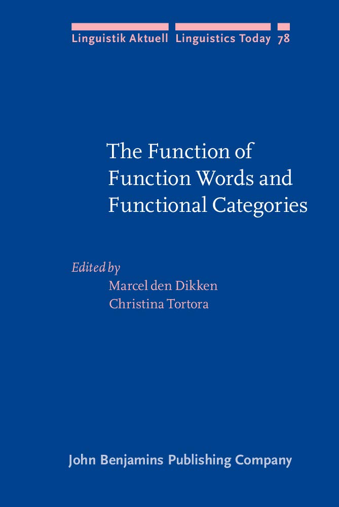 Product Image: The Function of Function Words And Functional Categories (Linguistik Aktuell / Linguistics Today, Band 78)
