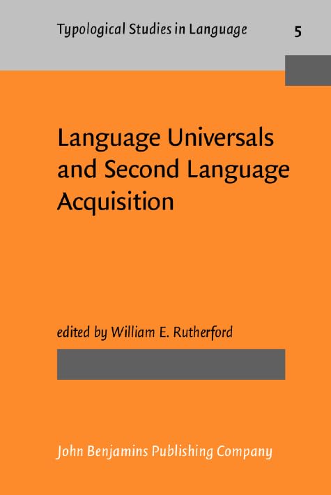 Product Image: Language Universals and Second Language Acquisition (Typological Studies in Language, Band 5)