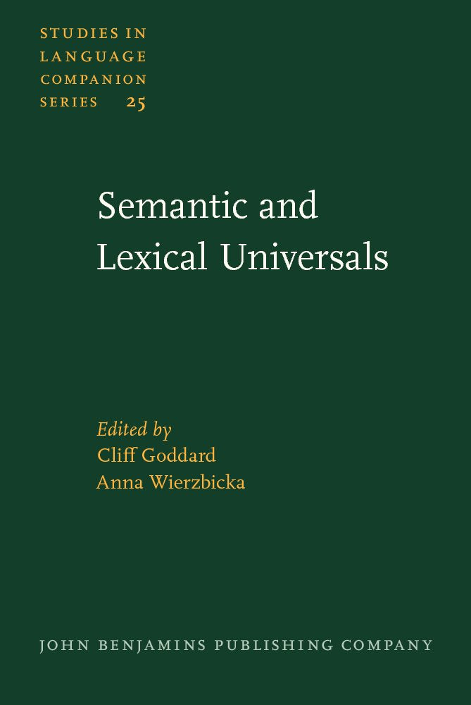 Product Image: Semantic and Lexical Universals