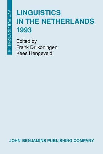 Linguistics in the Netherlands 1993 Social Sciences