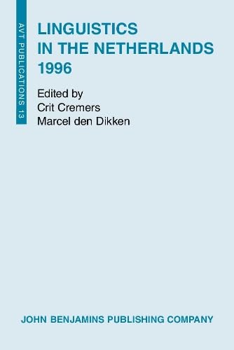 Linguistics in the Netherlands 1996 Social Sciences