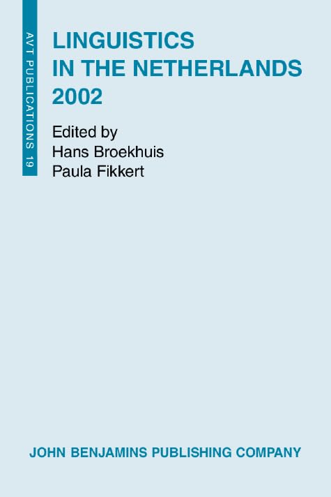 Linguistics in the Netherlands 2002 Social Sciences