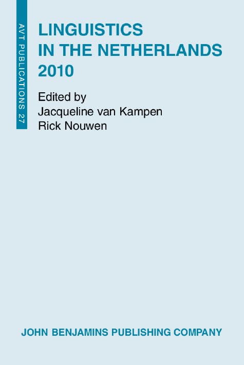 Linguistics in the Netherlands 2010 (ABT Publications, 27, Band 27) Social Sciences