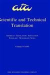 Scientific and Technical Translation (American Translators Association Scholarly Monograph Series) Social Sciences