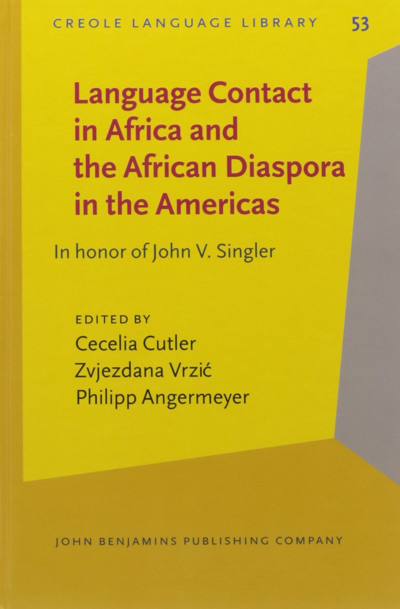 Language Contact in Africa and the African Diaspora in the Americas Social Sciences